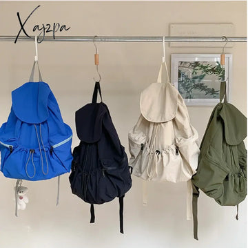 New Backpack Fashion Casual Nylon Cloth Shoulder Bags For Women Light Large Capacity School Bag